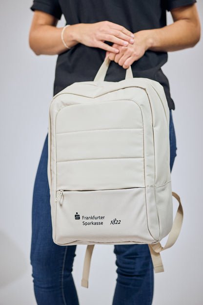 Laptop-Rucksack – Beige
