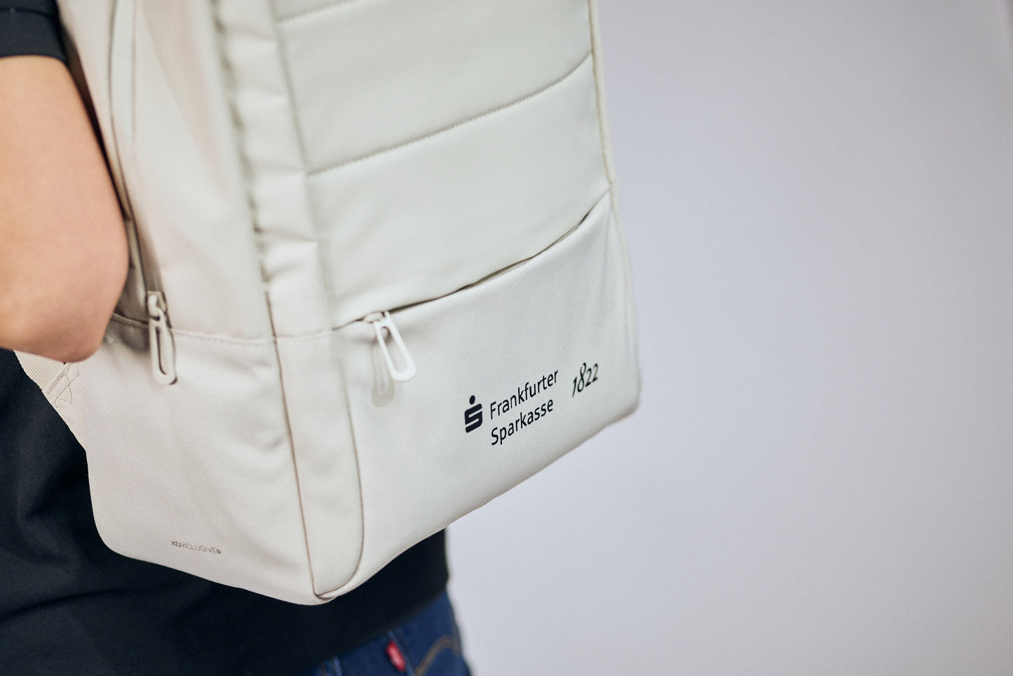 Laptop-Rucksack – Beige