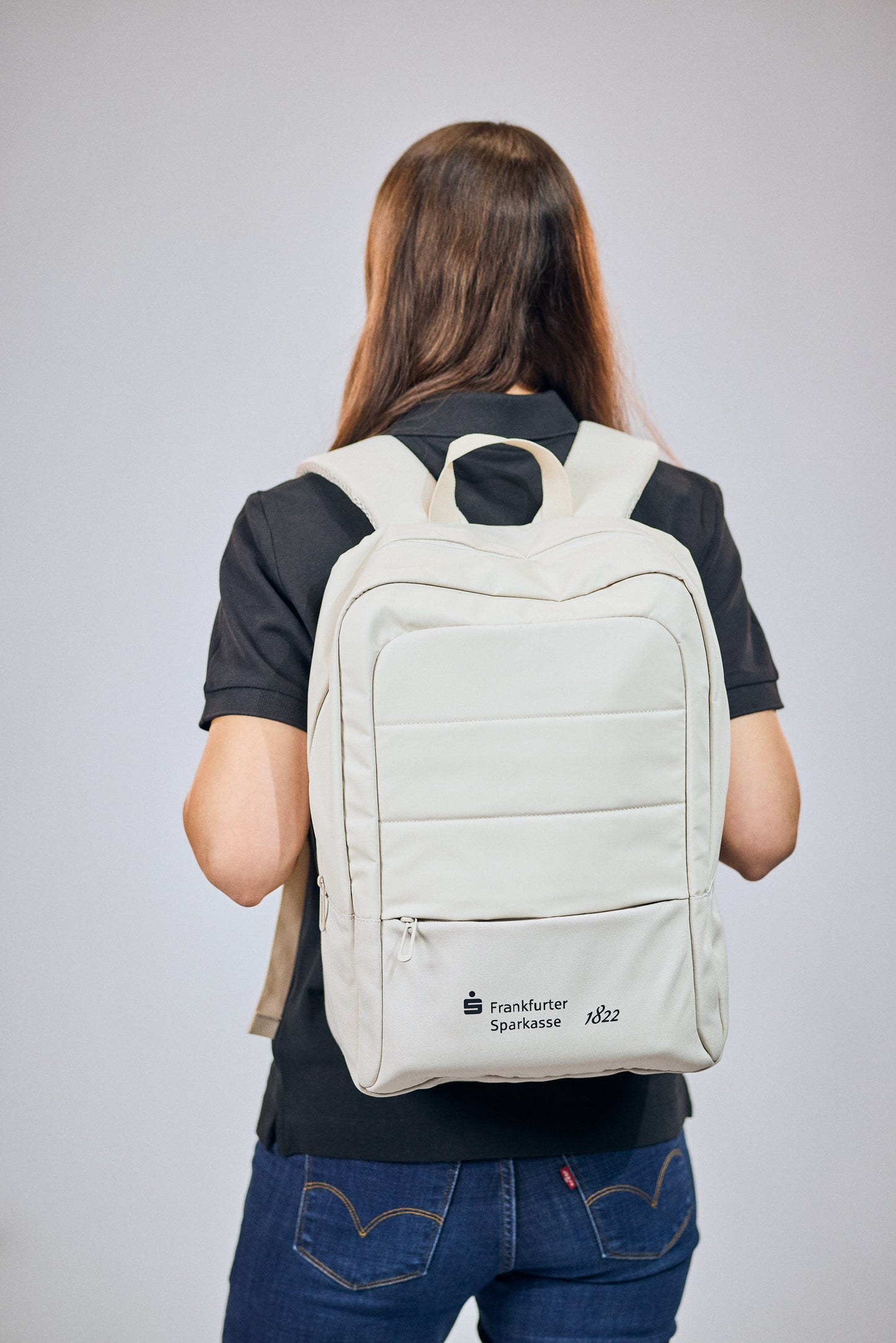 Laptop-Rucksack – Beige