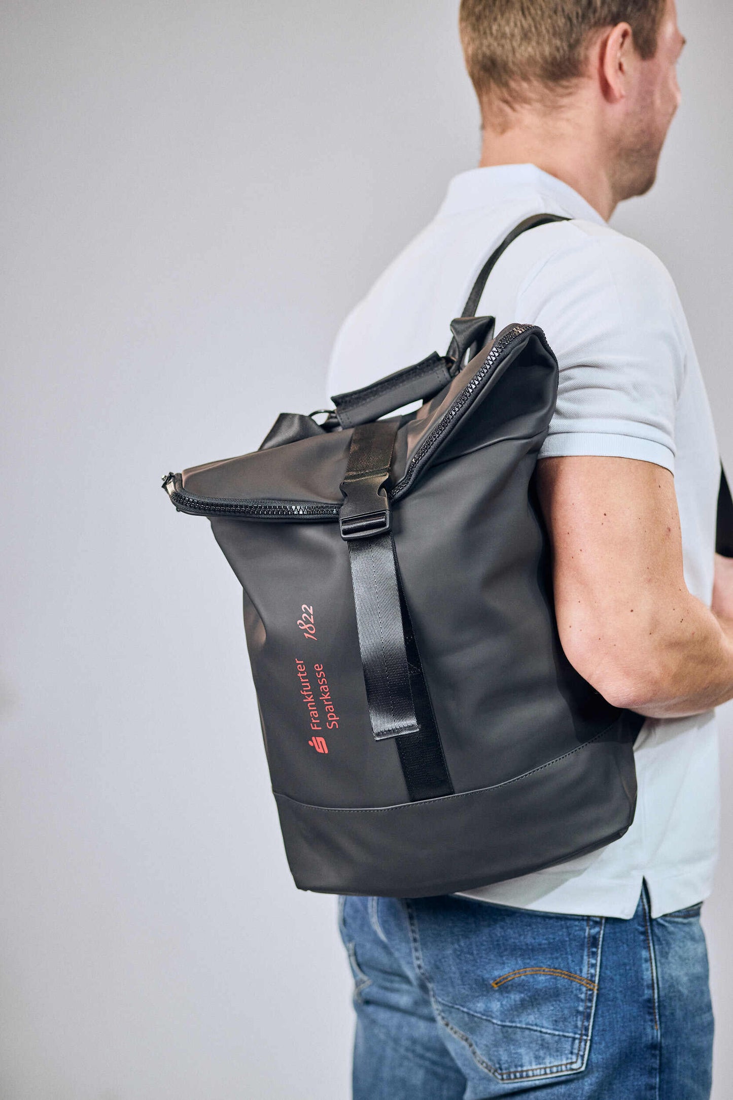 Fahrrad-Rucksack – Schwarz