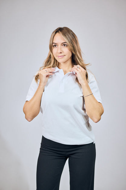 Premium Polo - Weiß