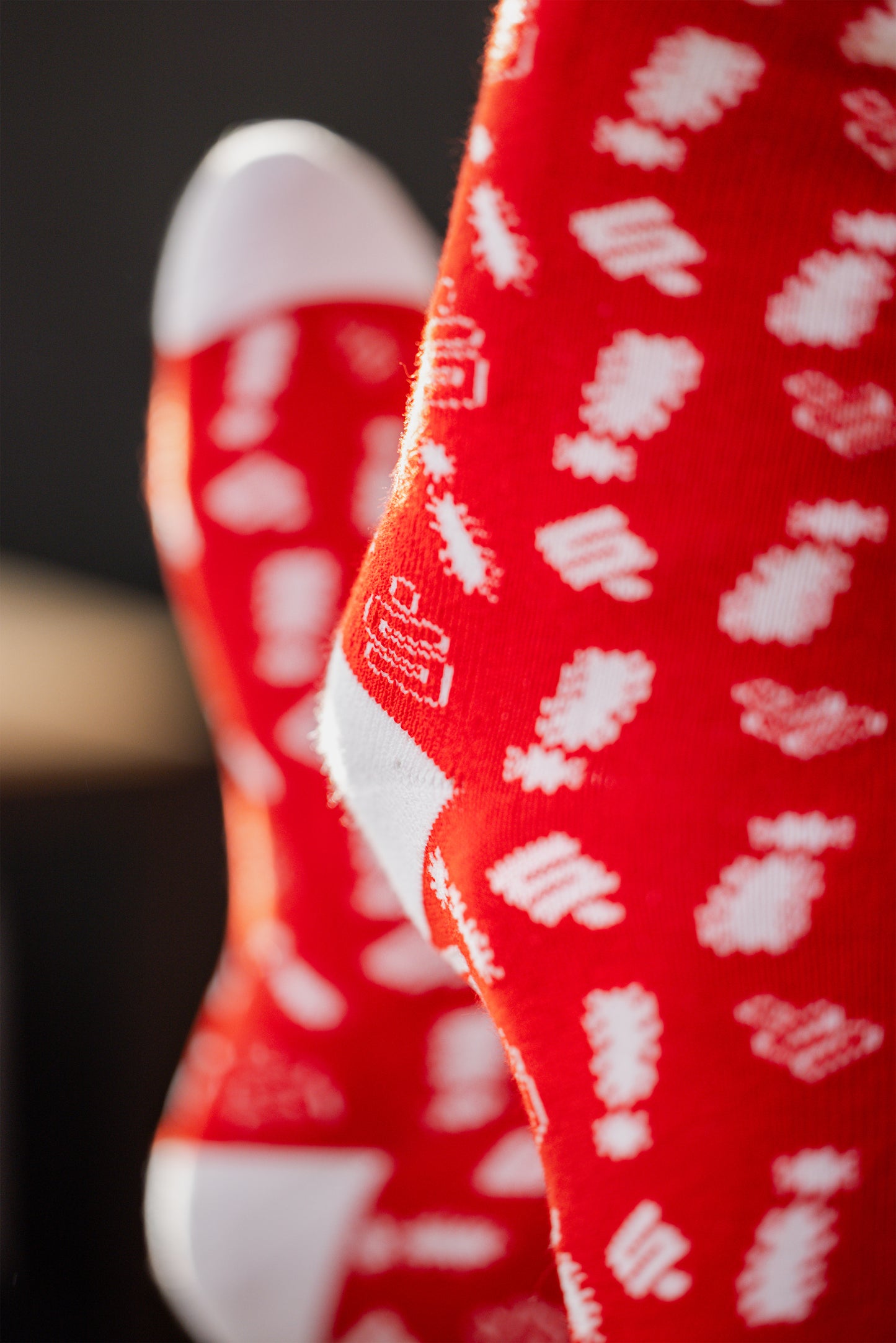 Sparkassen-Socken – Signalrot