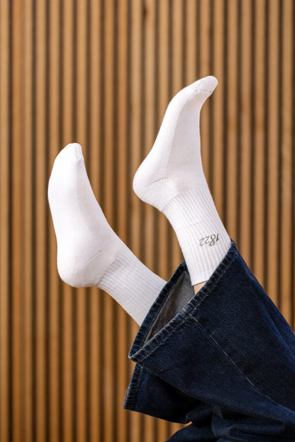 1822-Socken – Weiß