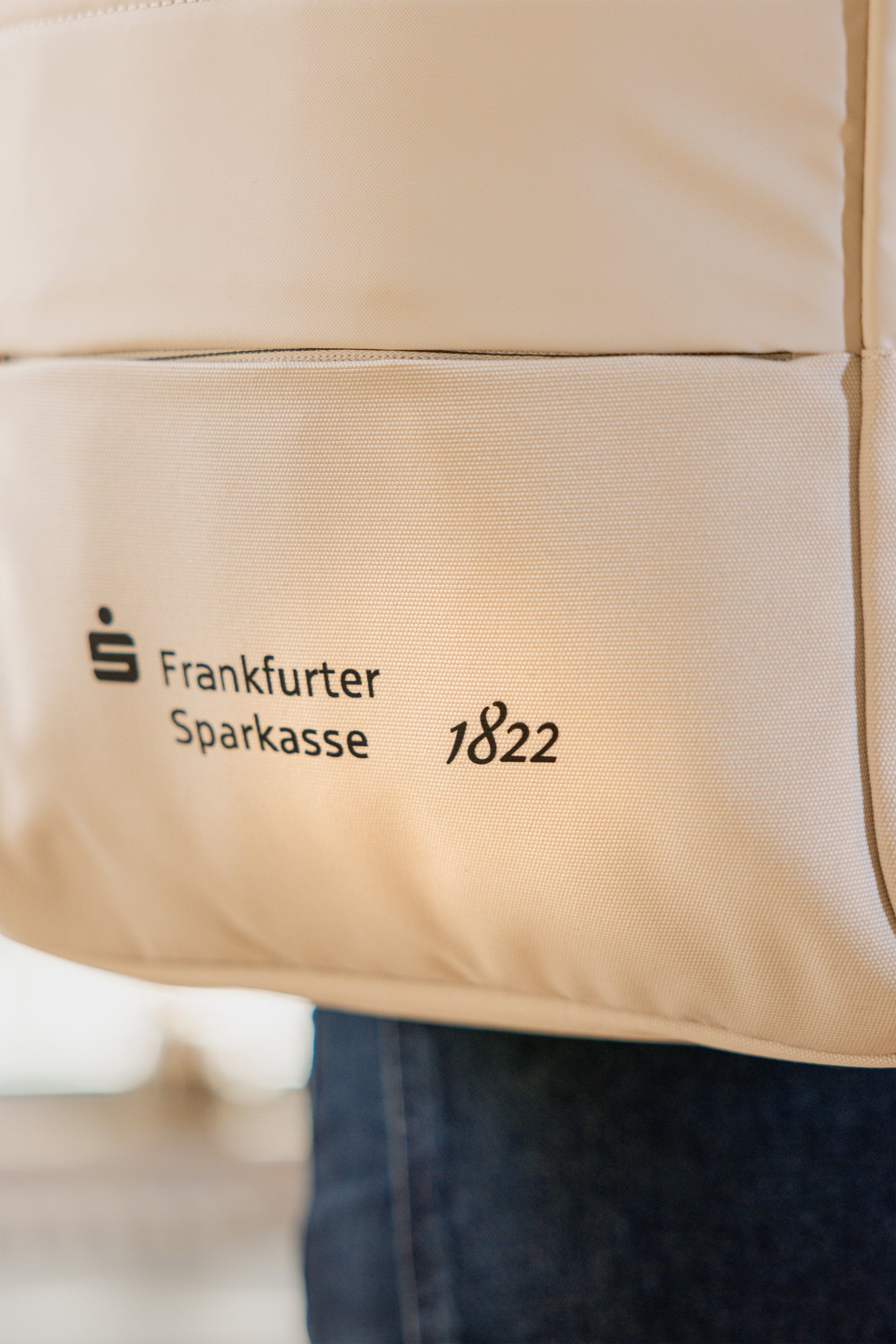 Laptop-Rucksack – Beige