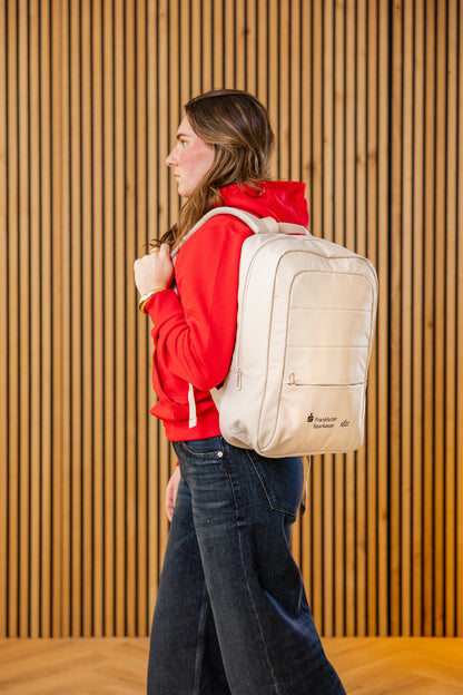 Laptop-Rucksack – Beige