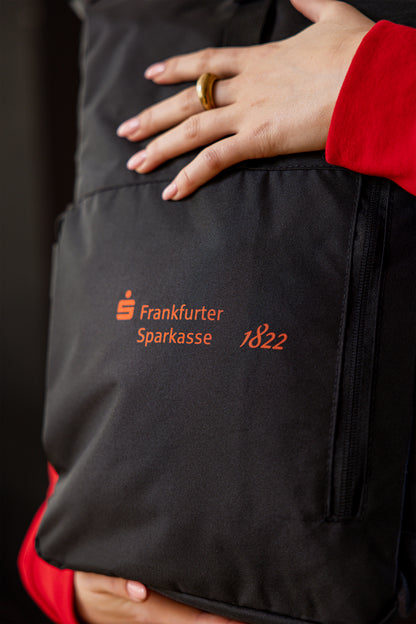 Rolltop-Rucksack – Schwarz