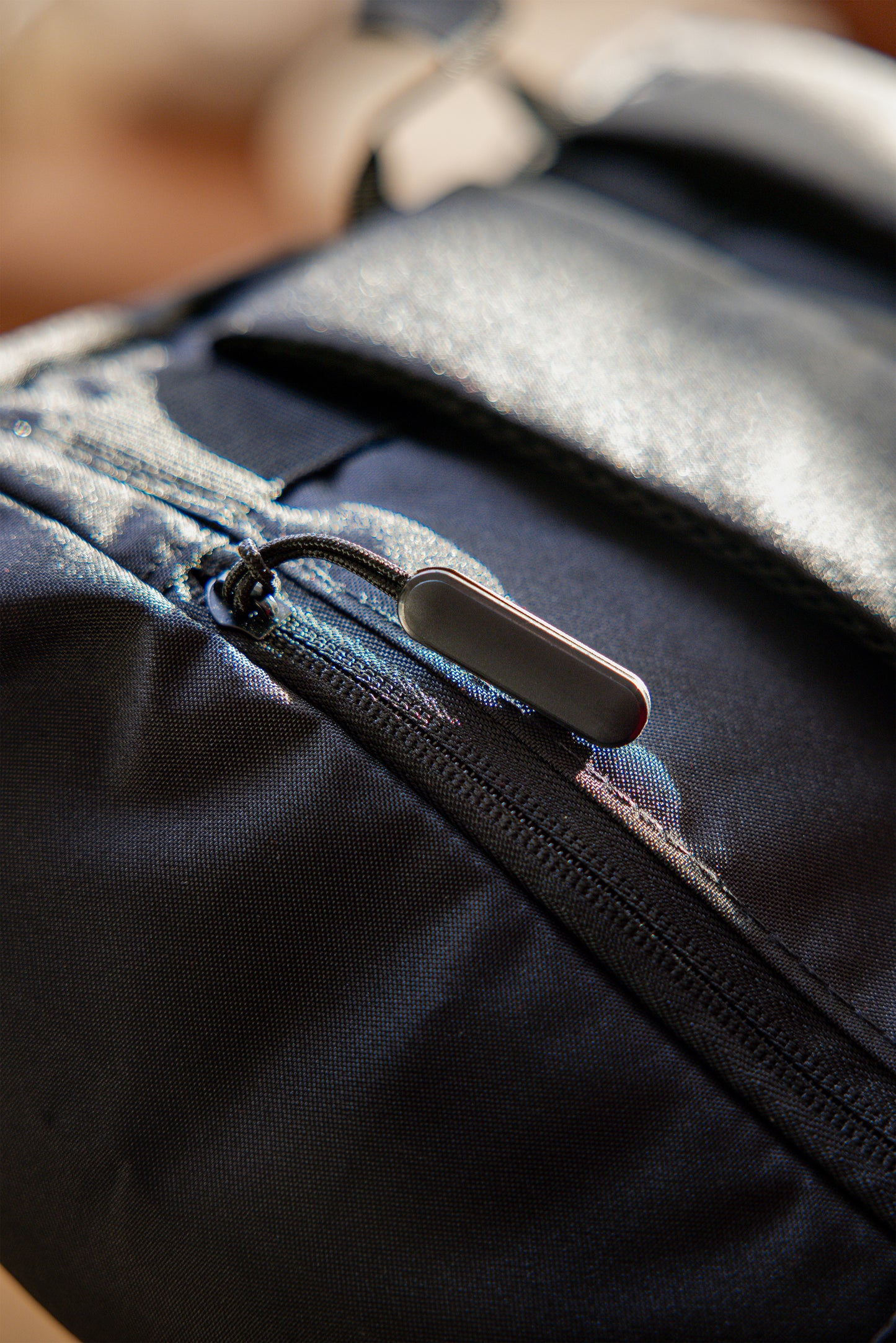 Rolltop-Rucksack – Schwarz