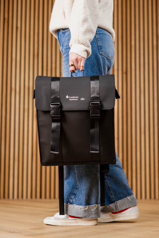 Klassischer Rucksack – Schwarz