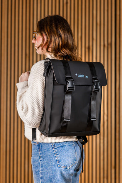 Klassischer Rucksack – Schwarz