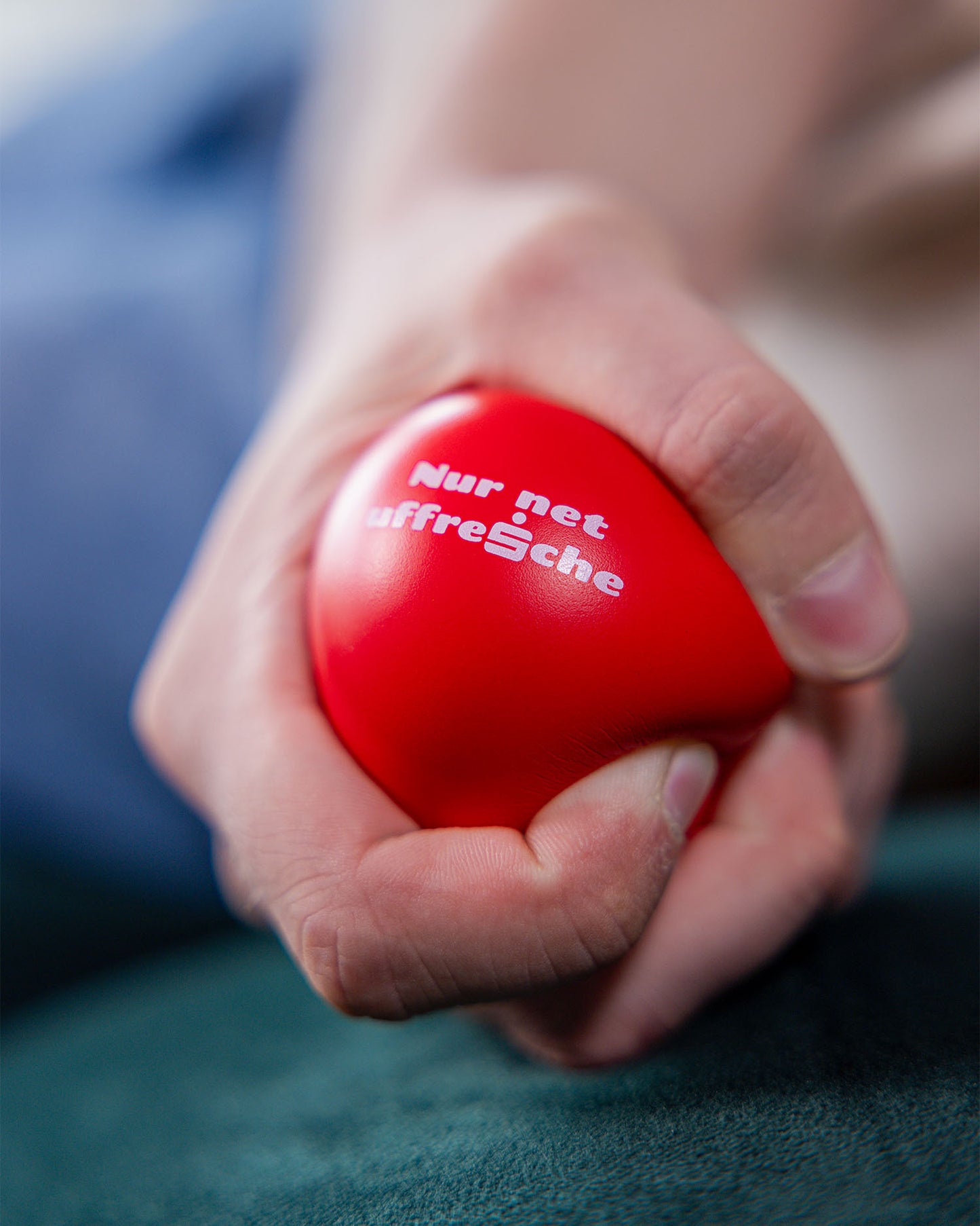 Stressball „Nur net uffresche“