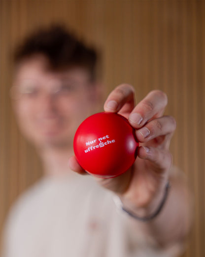 Stressball „Nur net uffresche“