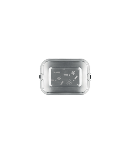 Lunchbox aus Edelstahl 1200 ml - Lasergravur